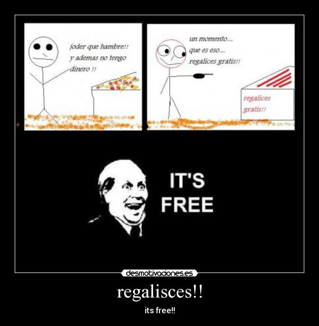 regalisces!! - its free!!