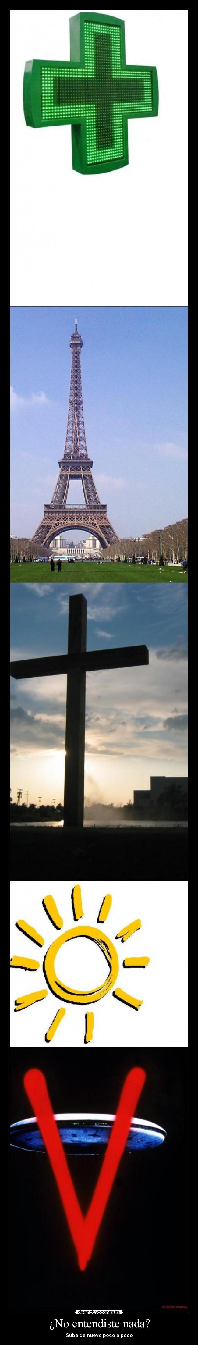 ¿No entendiste nada? - Sube de nuevo poco a poco