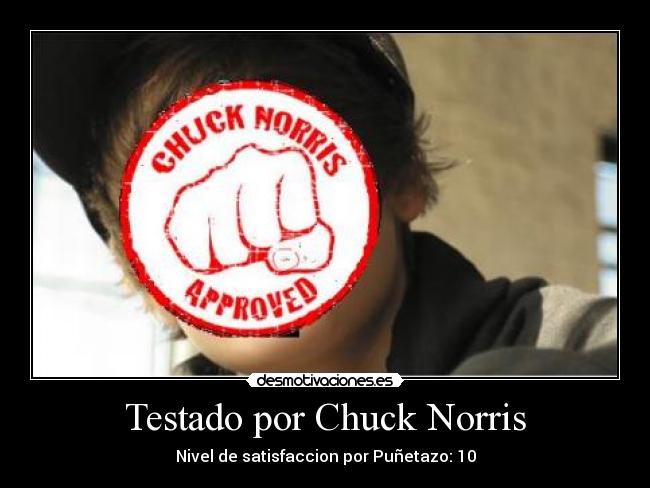 Testado por Chuck Norris - 