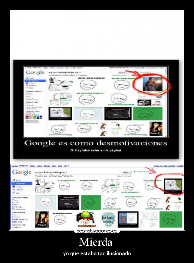carteles mierda desmotivaciones