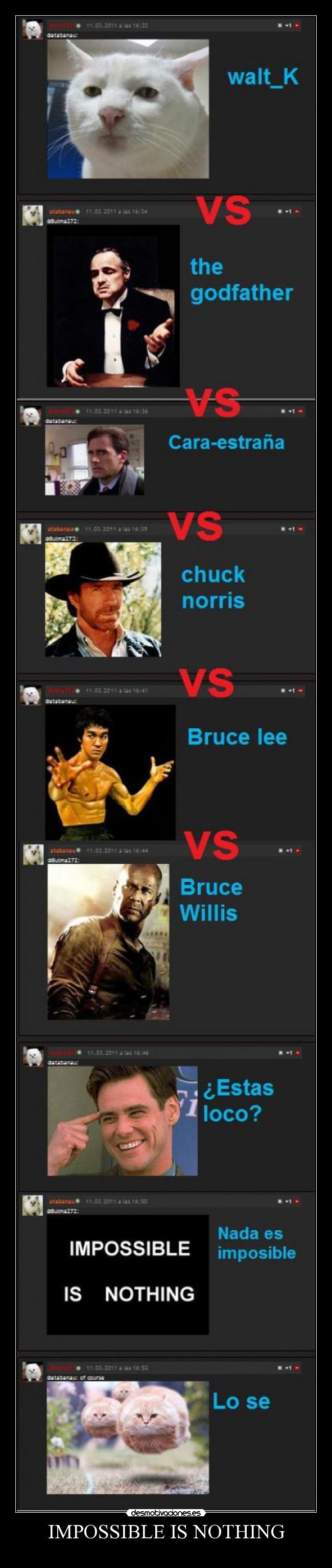 IMPOSSIBLE IS NOTHING -