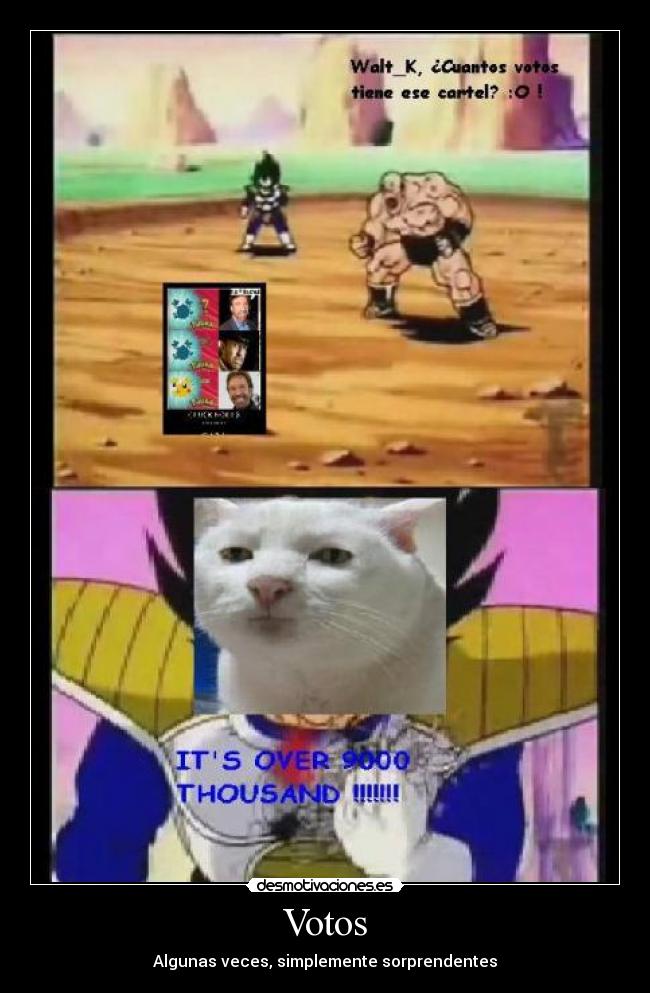 Votos - Algunas veces, simplemente sorprendentes