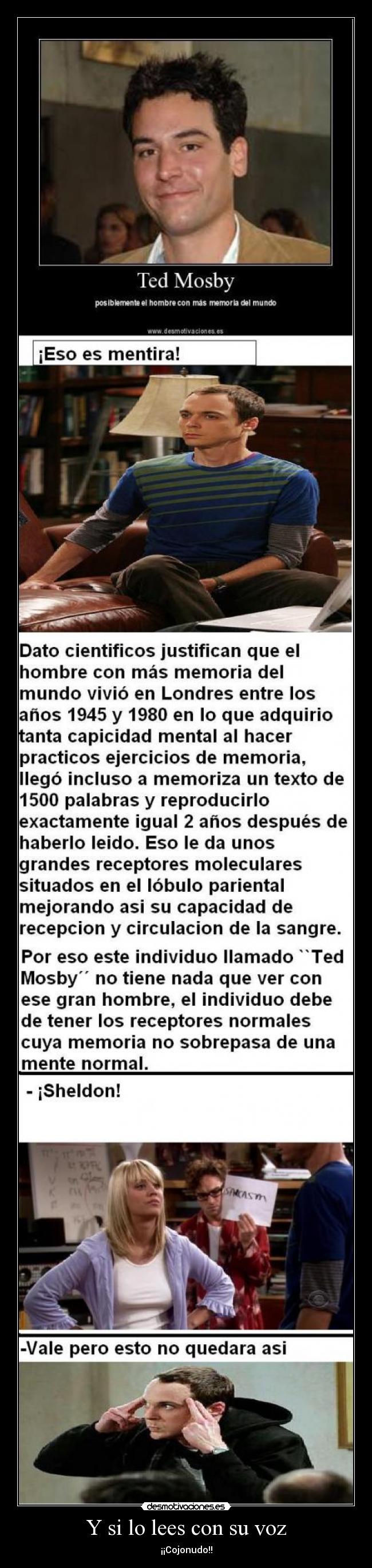 Y si lo lees con su voz -