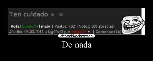 De nada - 