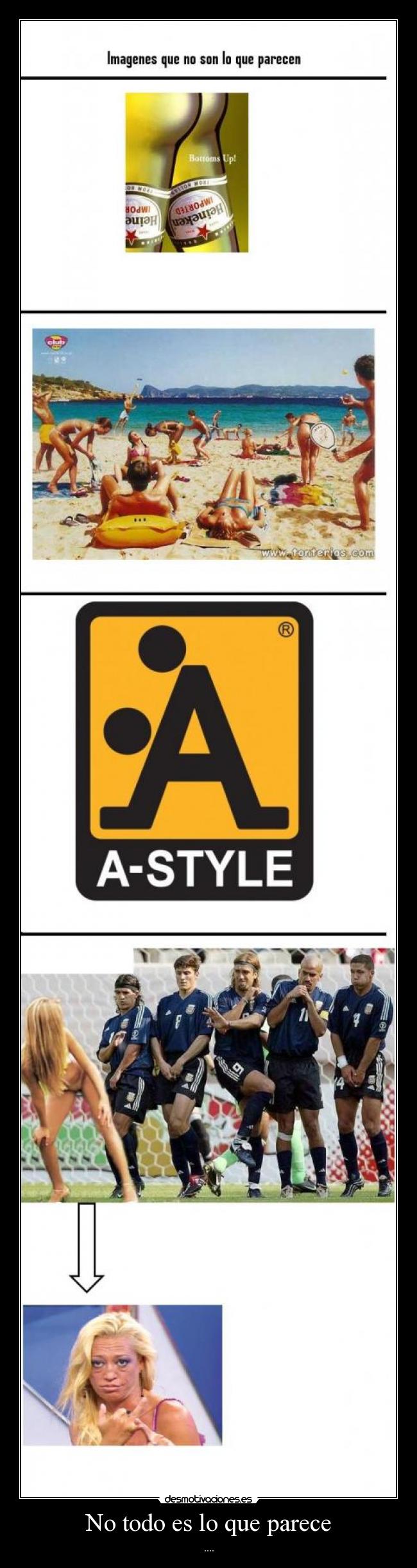 No todo es lo que parece -