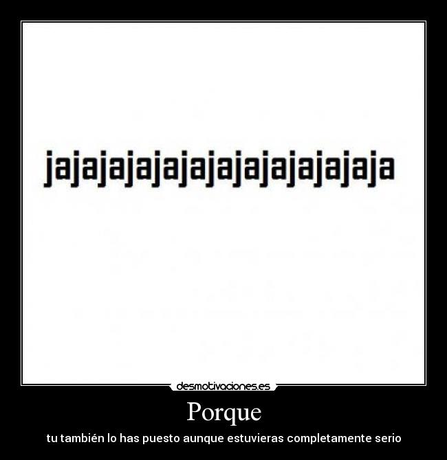 Porque -