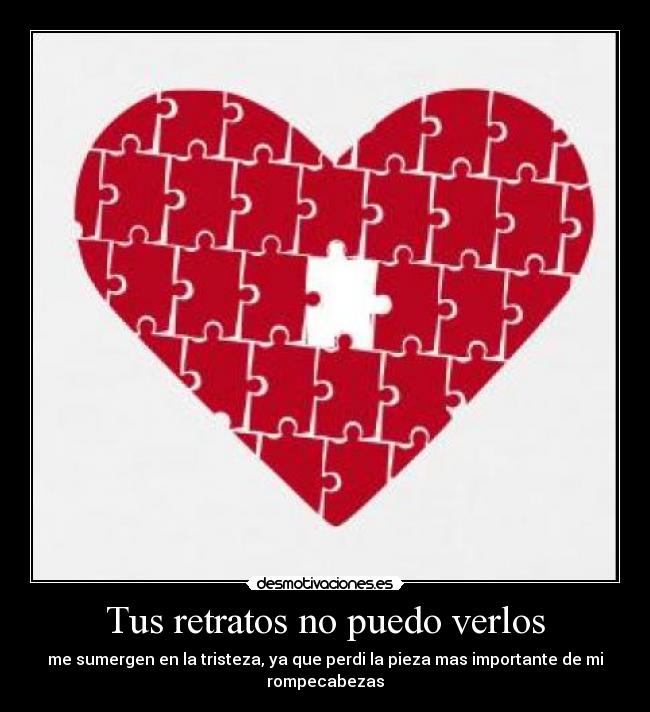 Tus retratos no puedo verlos - 