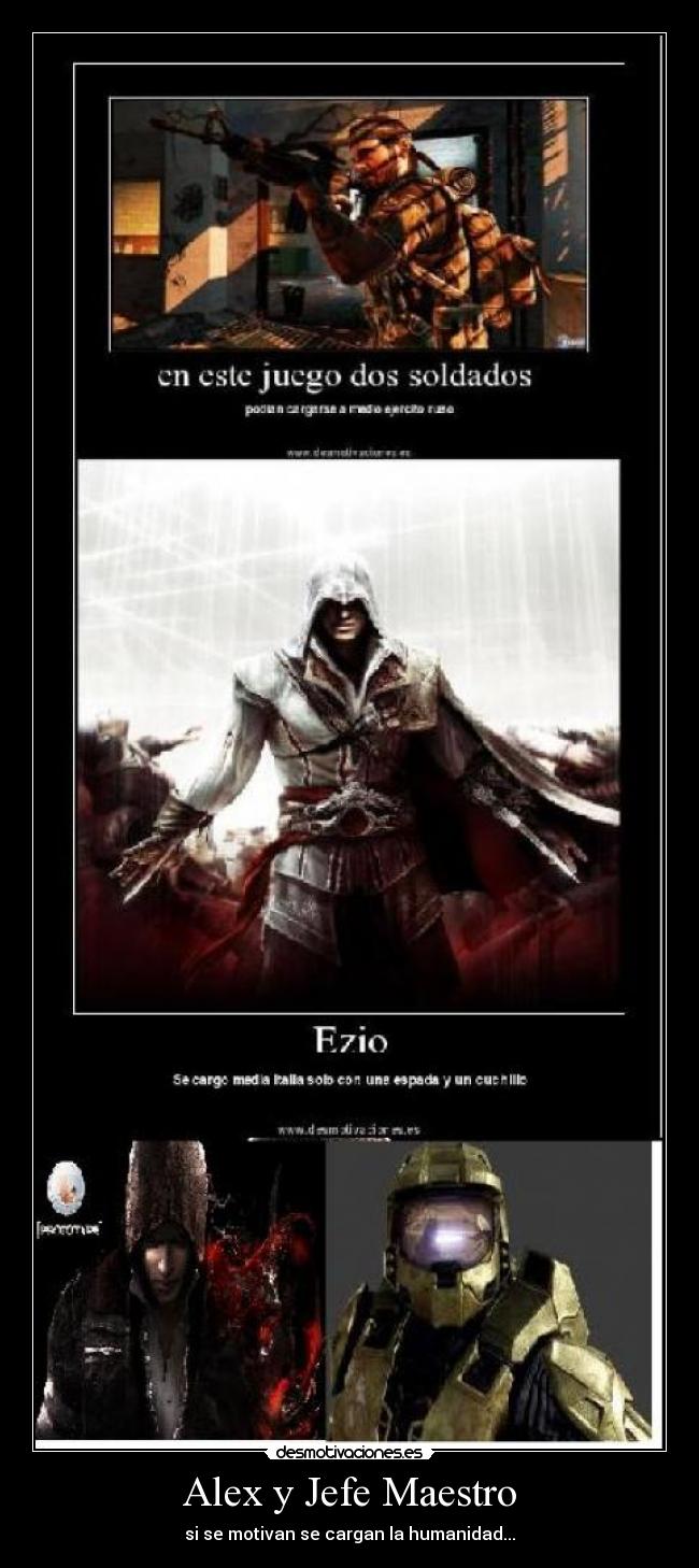 Alex y Jefe Maestro -