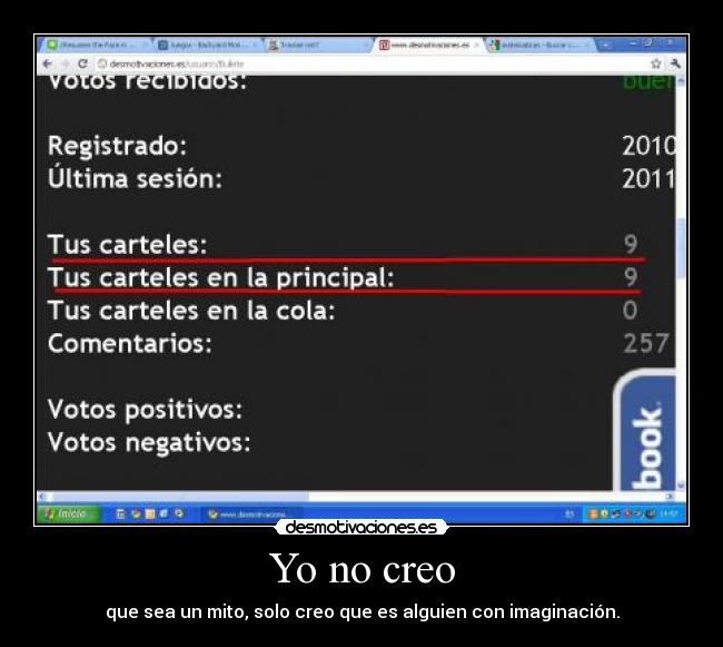 Yo no creo - 