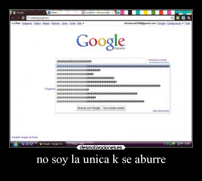 no soy la unica k se aburre -