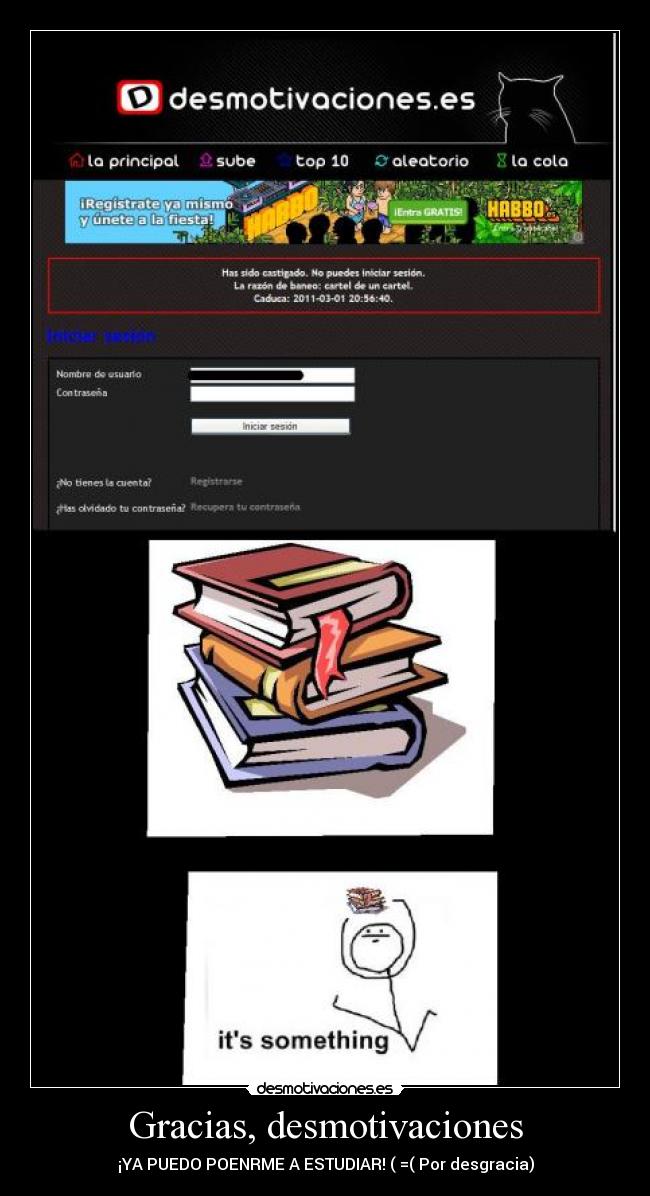 Gracias, desmotivaciones -