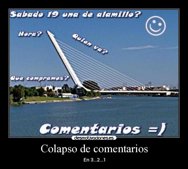 Colapso de comentarios - En 3...2...1