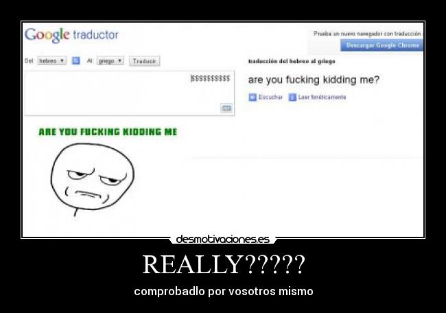 REALLY????? - comprobadlo por vosotros mismo