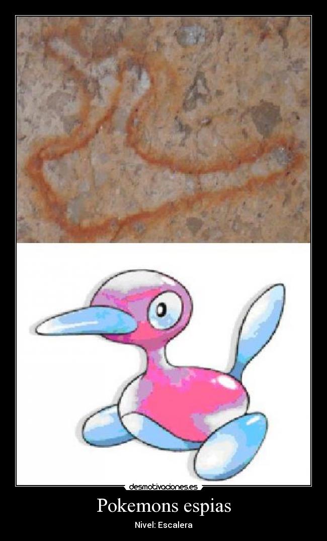 Pokemons espias - Nivel: Escalera