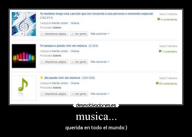 musica... - querida en todo el mundo:)