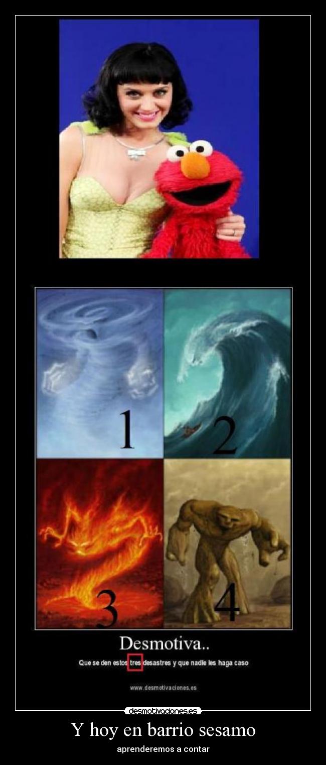 Y hoy en barrio sesamo - 