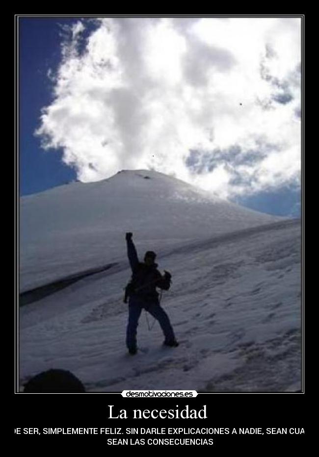 La necesidad  - 