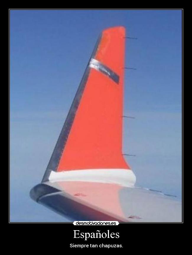 Españoles - Siempre tan chapuzas.