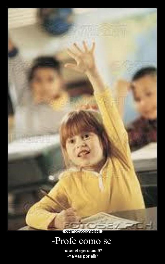 -Profe como se  - 