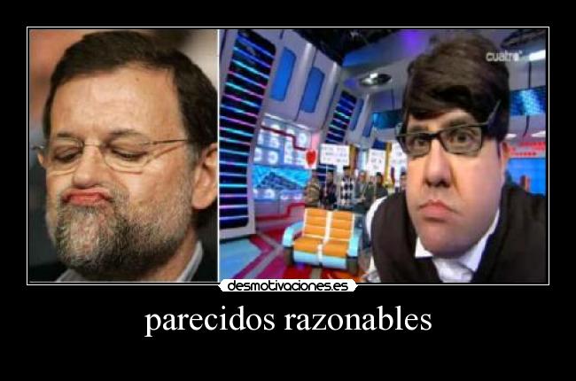 parecidos razonables -