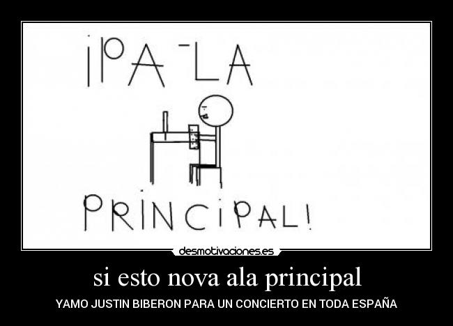 si esto nova ala principal - YAMO JUSTIN BIBERON PARA UN CONCIERTO EN TODA ESPAÑA