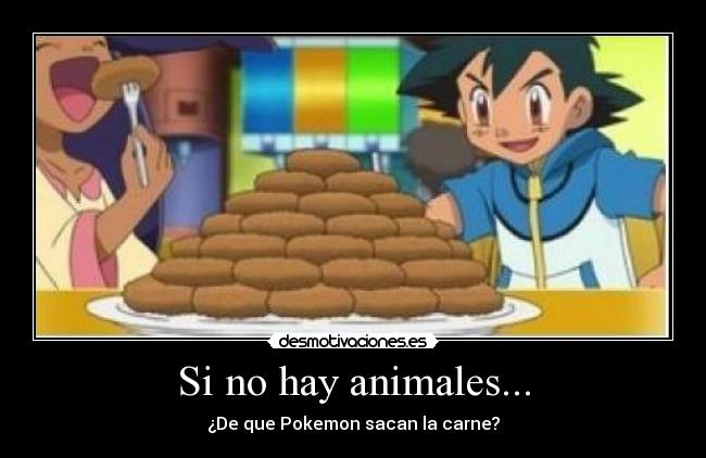 Si no hay animales... - 