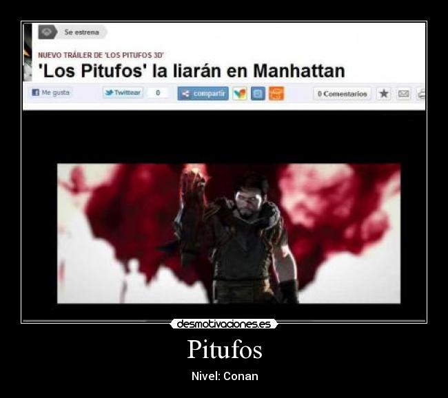 Pitufos - Nivel: Conan