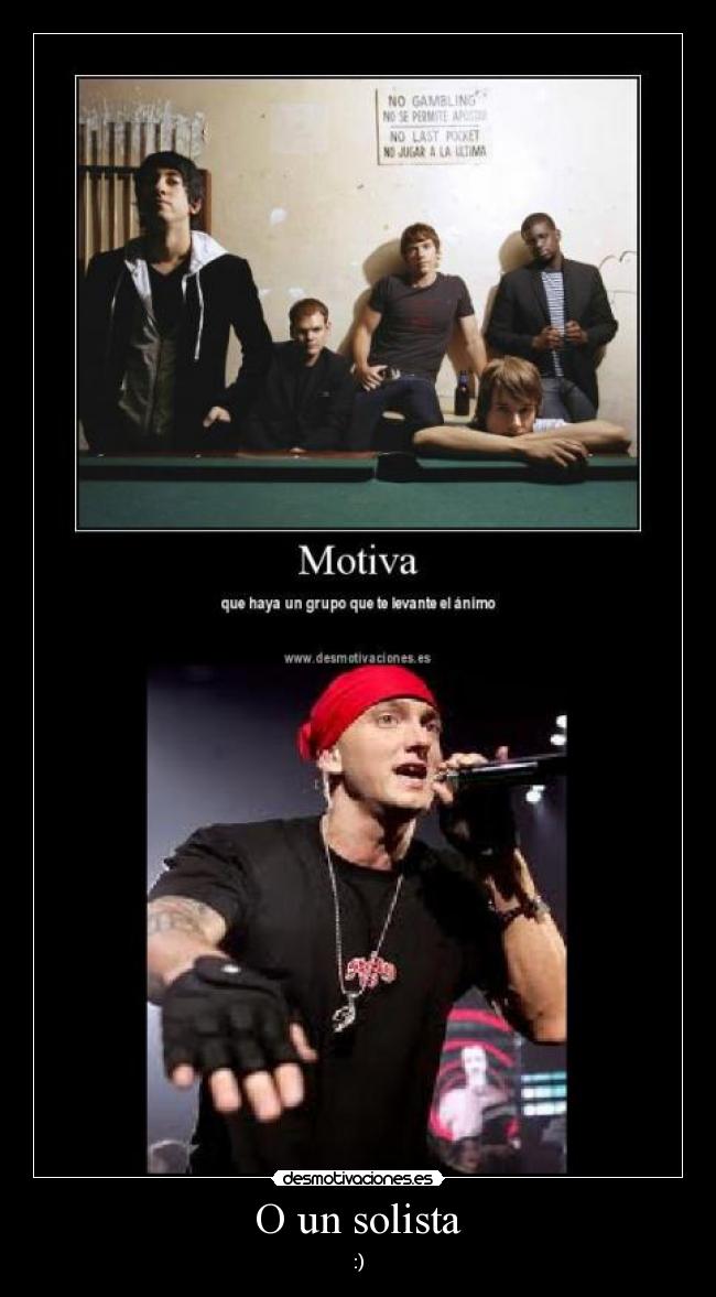 O un solista -