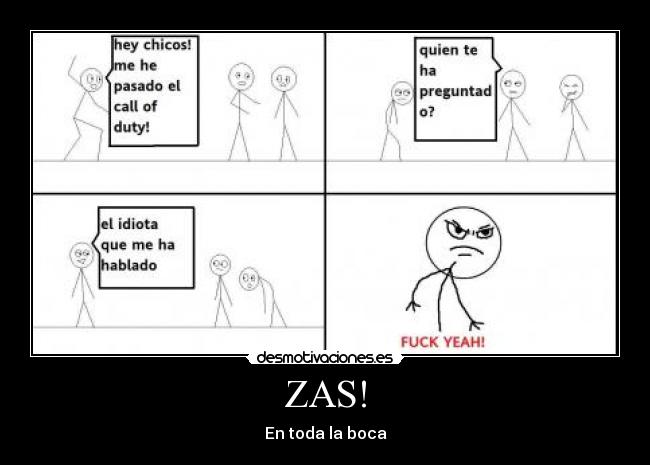 ZAS! - En toda la boca