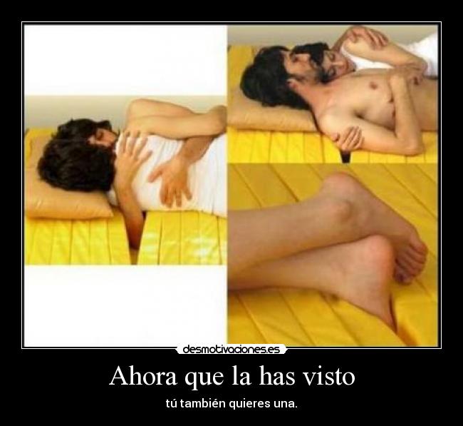 Ahora que la has visto -