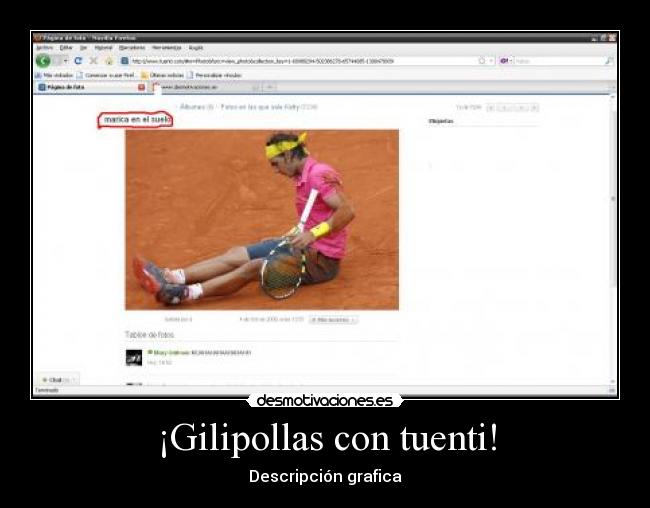 ¡Gilipollas con tuenti! -