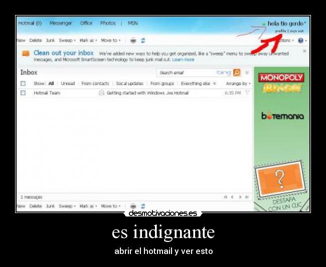 es indignante -