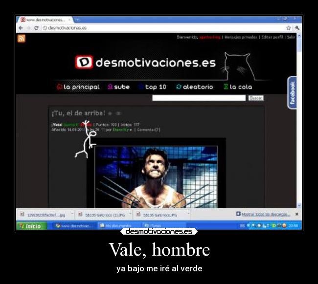 Vale, hombre - 