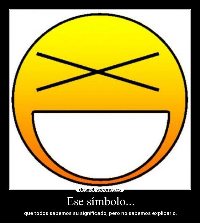 Ese símbolo... -