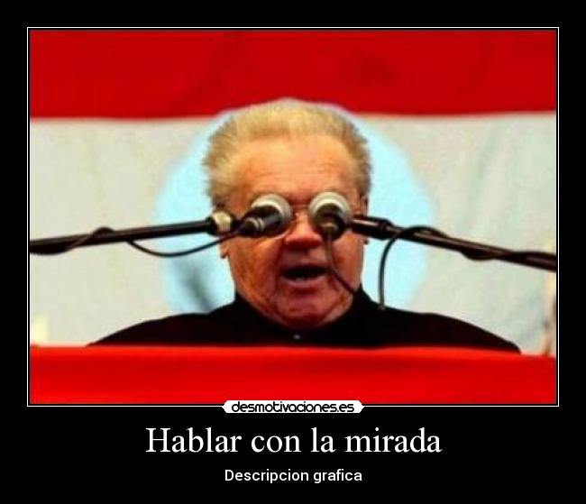 Hablar con la mirada - 