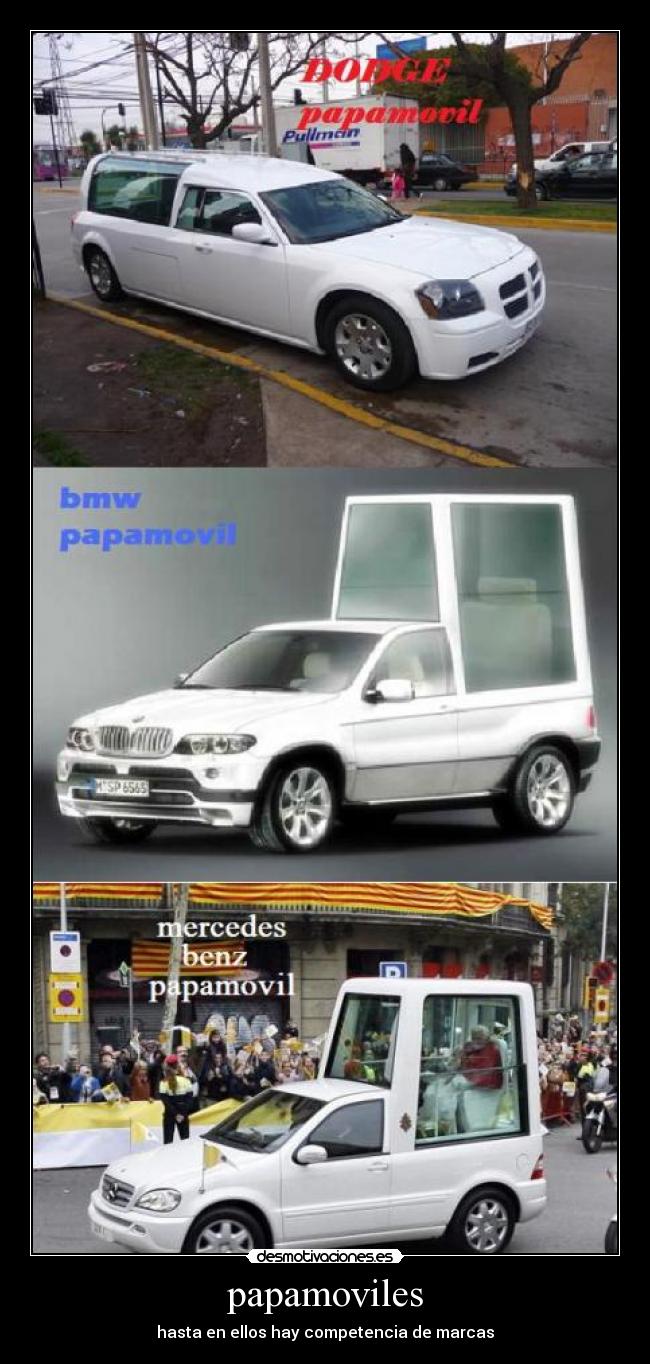 papamoviles - hasta en ellos hay competencia de marcas
