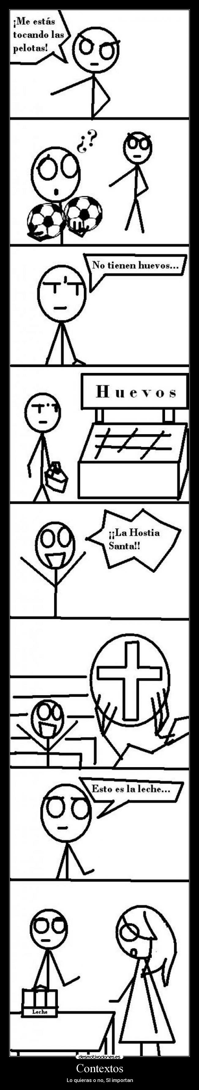 Contextos - Lo quieras o no, SI importan