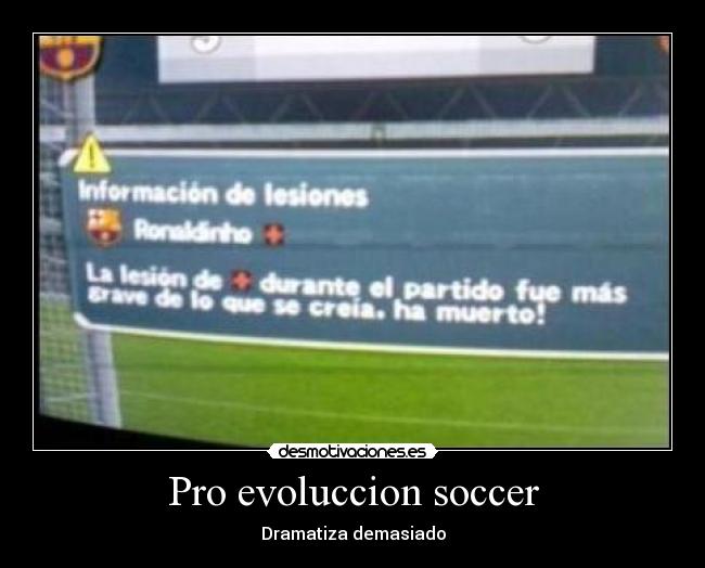 Pro evoluccion soccer -