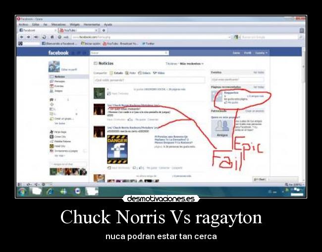 Chuck Norris Vs ragayton - nuca podran estar tan cerca