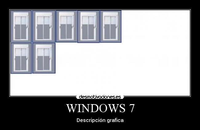 WINDOWS 7 - Descripción grafica