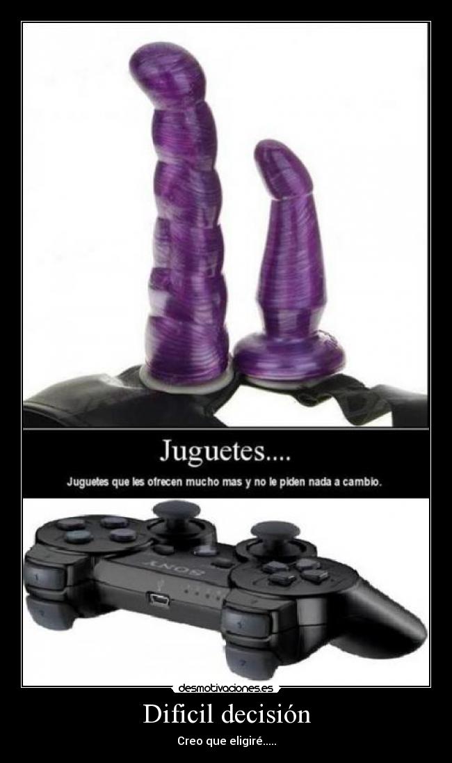 Dificil decisión - Creo que eligiré.....