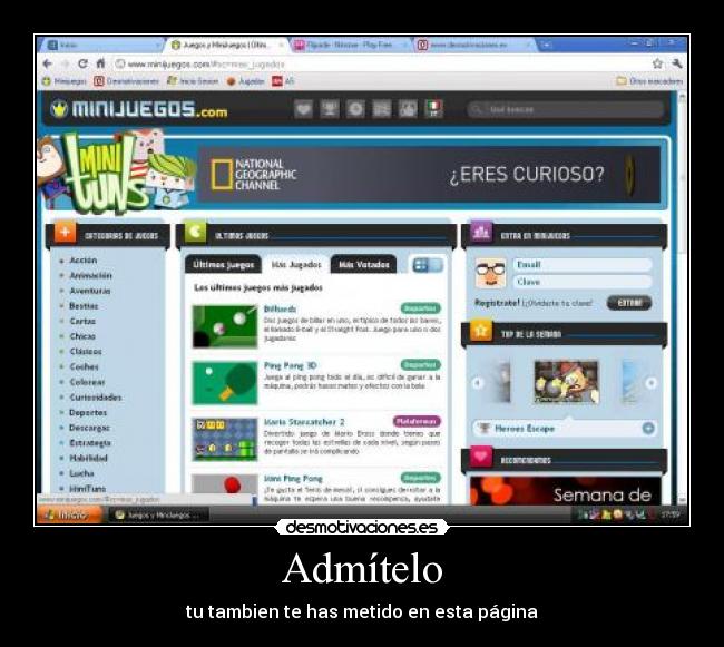 Admítelo -