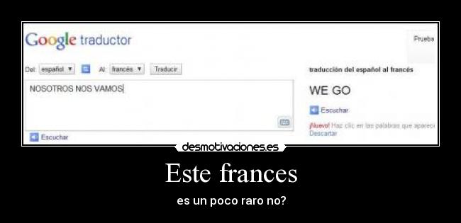 Este frances -