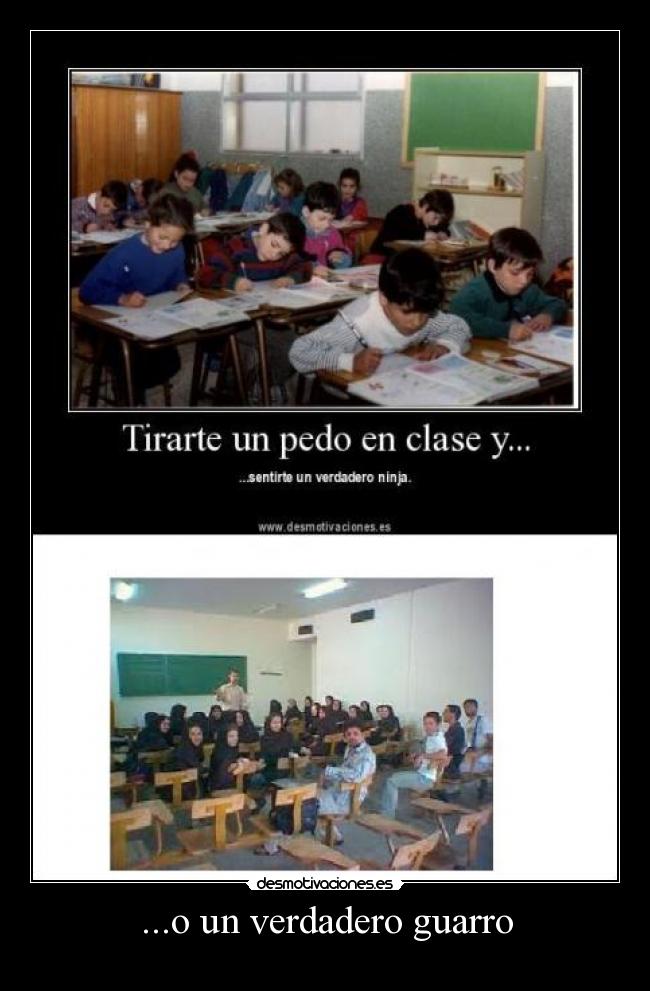 ...o un verdadero guarro - 