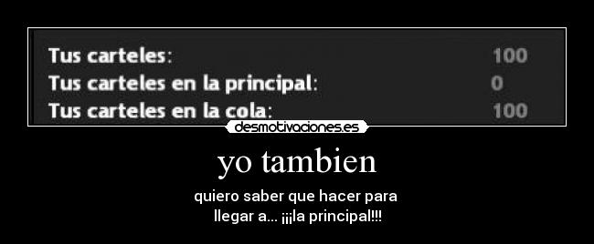 yo tambien -