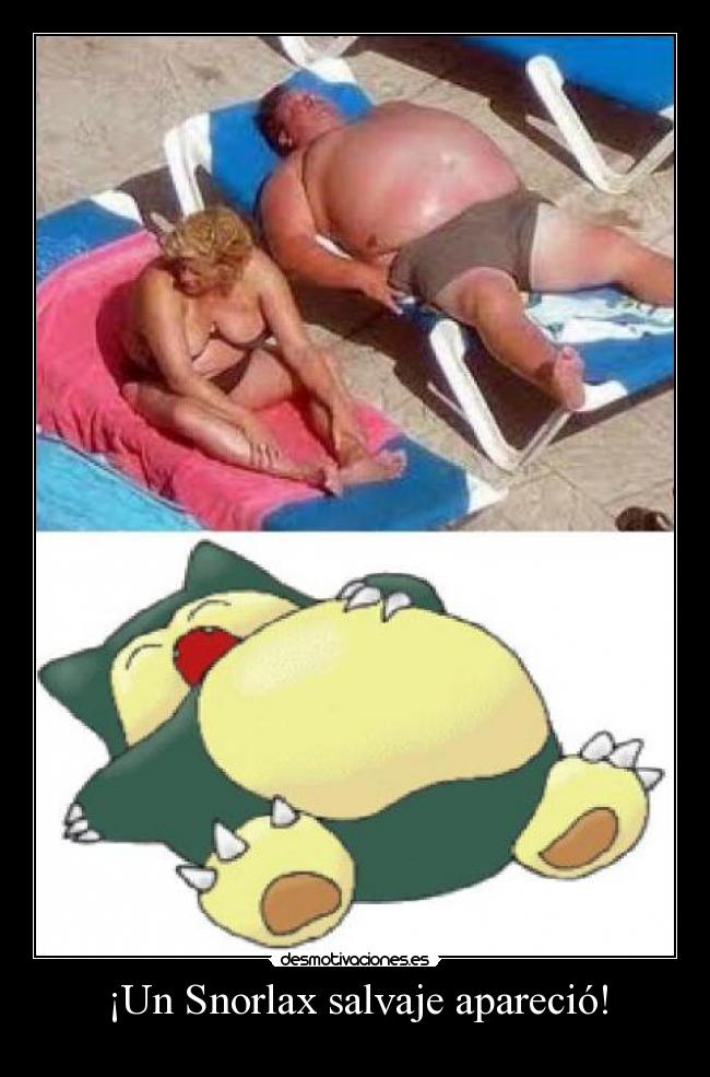 ¡Un Snorlax salvaje apareció! - 