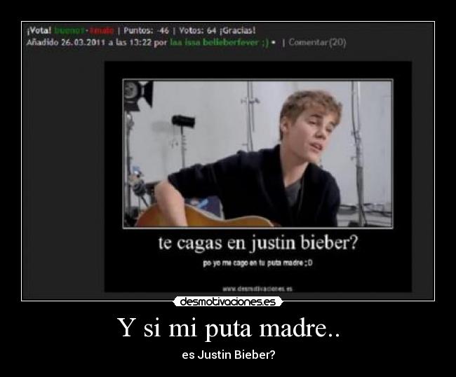 Y si mi puta madre.. -