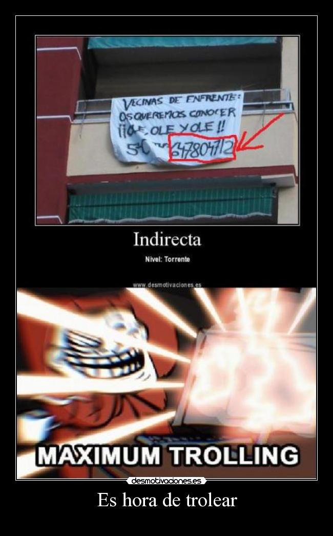 Es hora de trolear - 