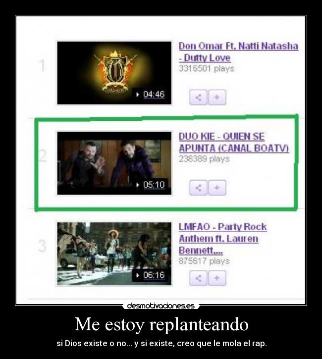 Me estoy replanteando - 