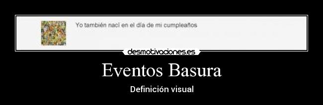 Eventos Basura - 